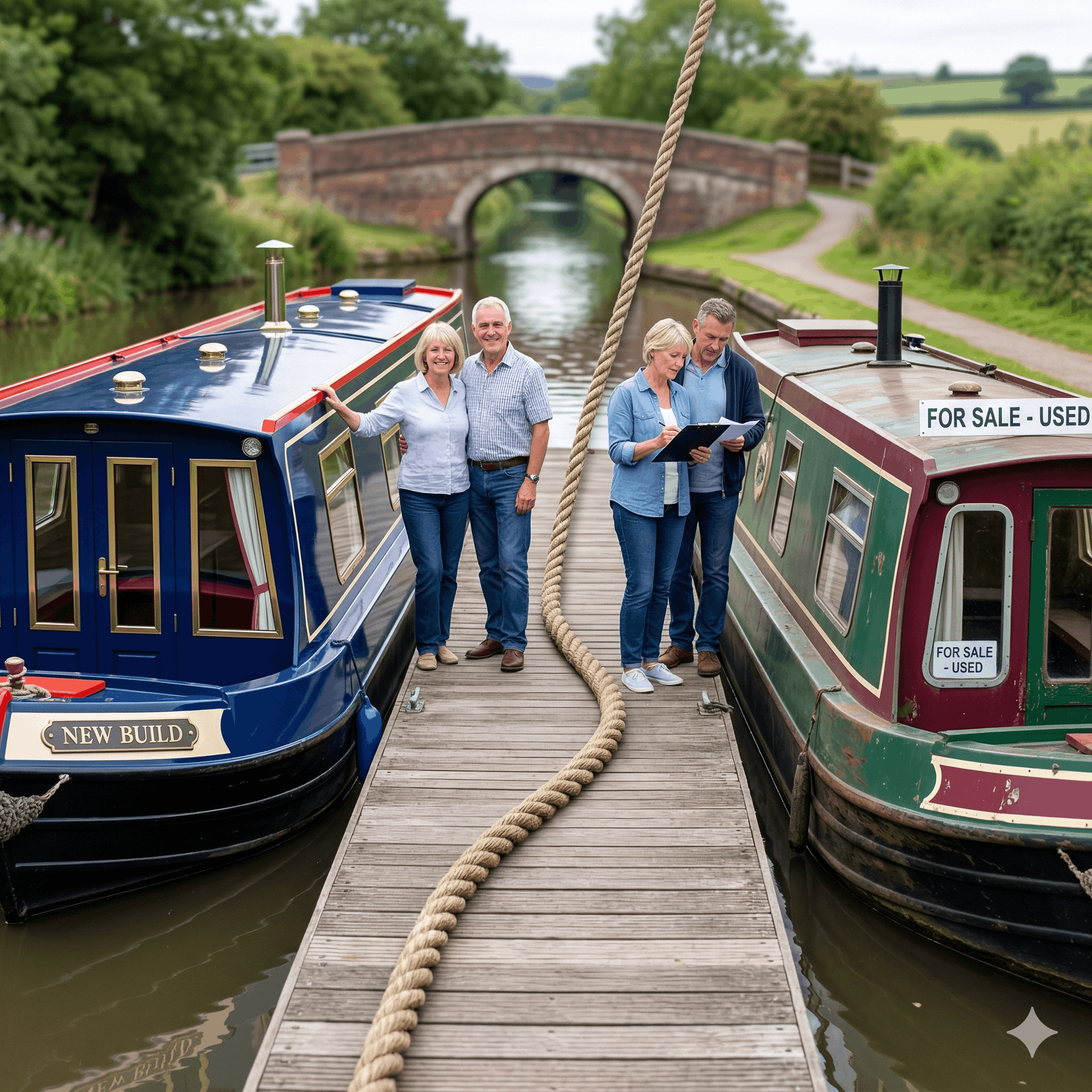New vs Second-Hand Narrowboat: Which Should You Buy?