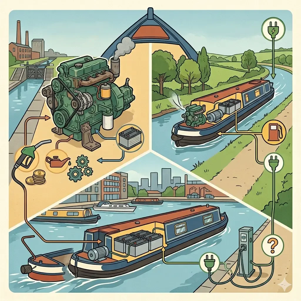 Narrowboat Engine Types Explained: Which Should You Choose?