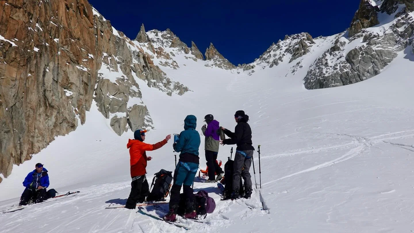 A few more moments from a Haute Route last week with @cloudnineguides @unprophetable @cdemyen 

#hauteroute #alps #skiing #skitouring #hutlife