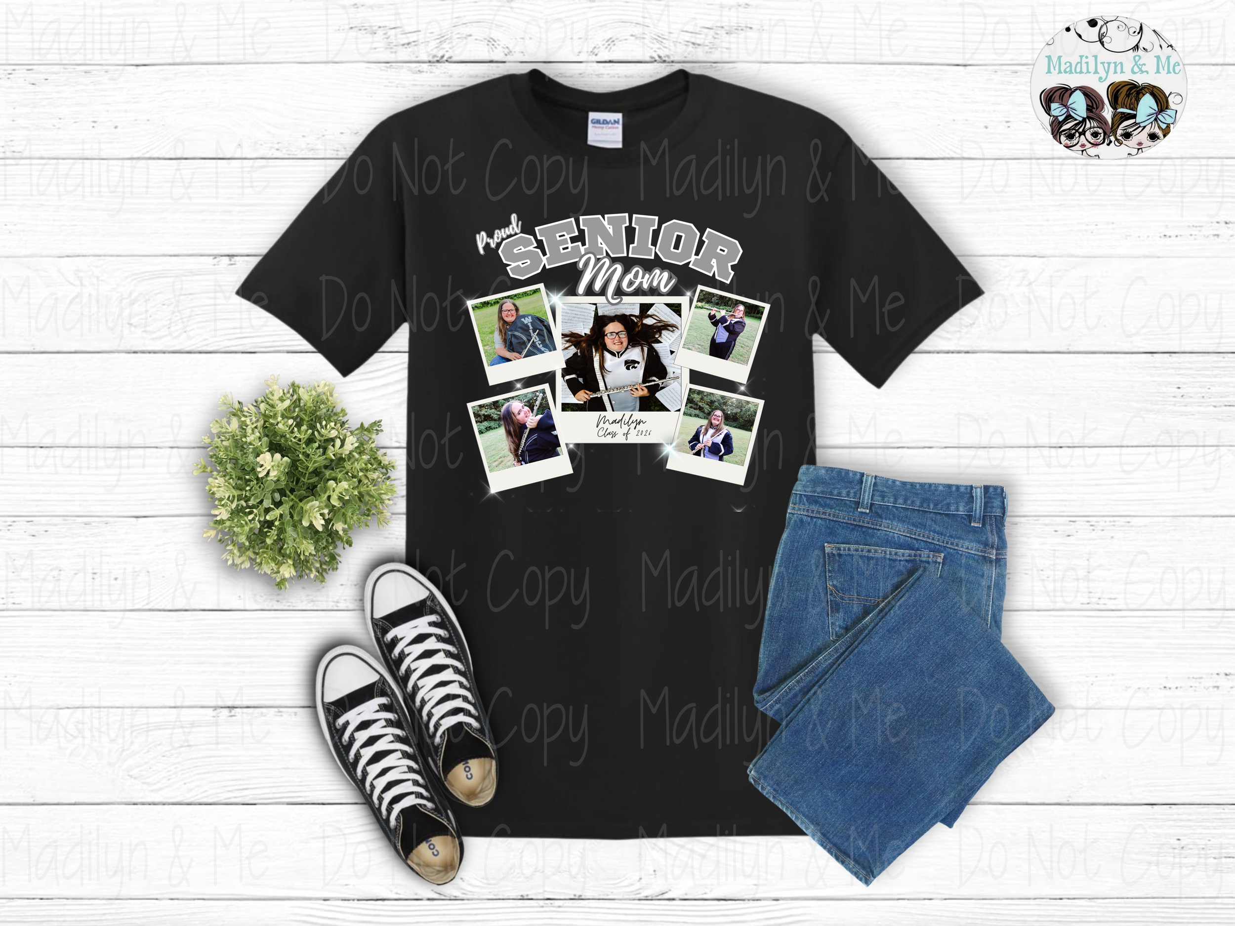 Senior Tribute Shirt-Instant Photo Frames
