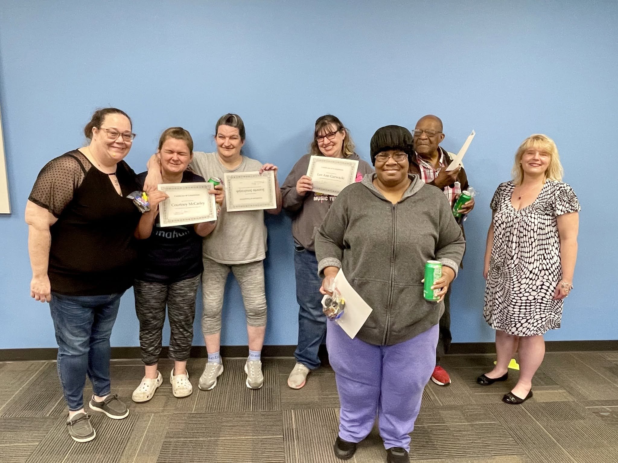 Recently, we launched a pilot program offering 8 weeks of financial education classes, and we're thrilled to share that the first group of participants just celebrated their graduation!