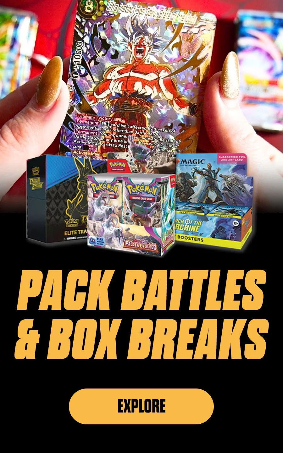 Box Break and Pack Battles