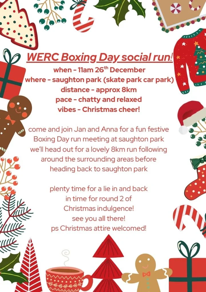 Boxing Day Social Run