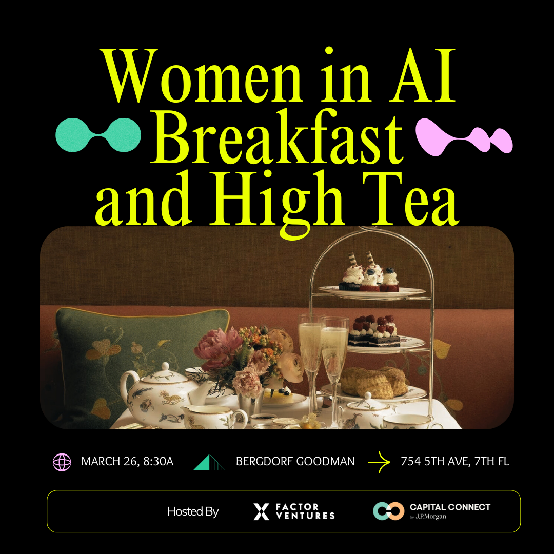 Women in AI Breakfast & High Tea
