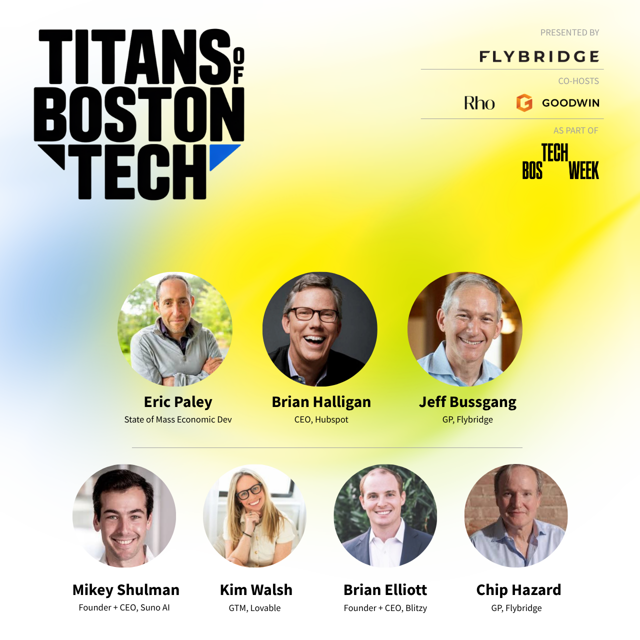 Titans of Boston Tech #BOSTechWeek