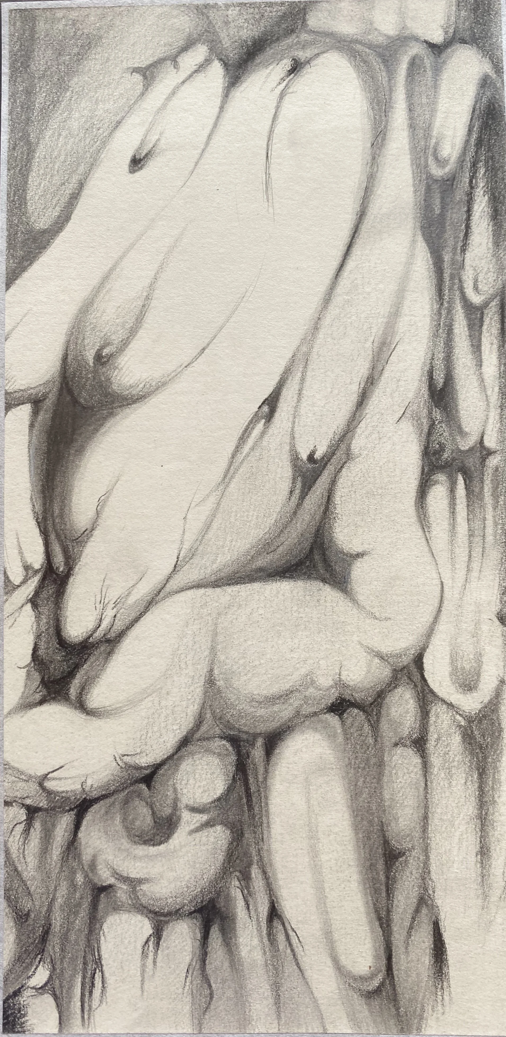 Huddled together(擠成一團)