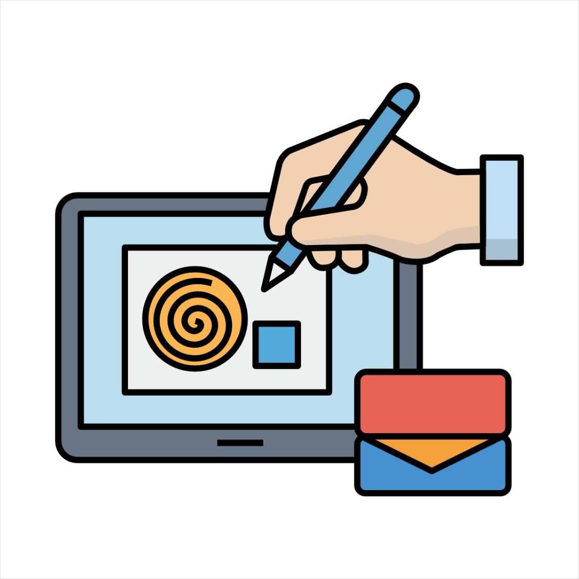 Graphic Design Icon for Product Showcase at The Daedalus Projects by FoundrAds Digital