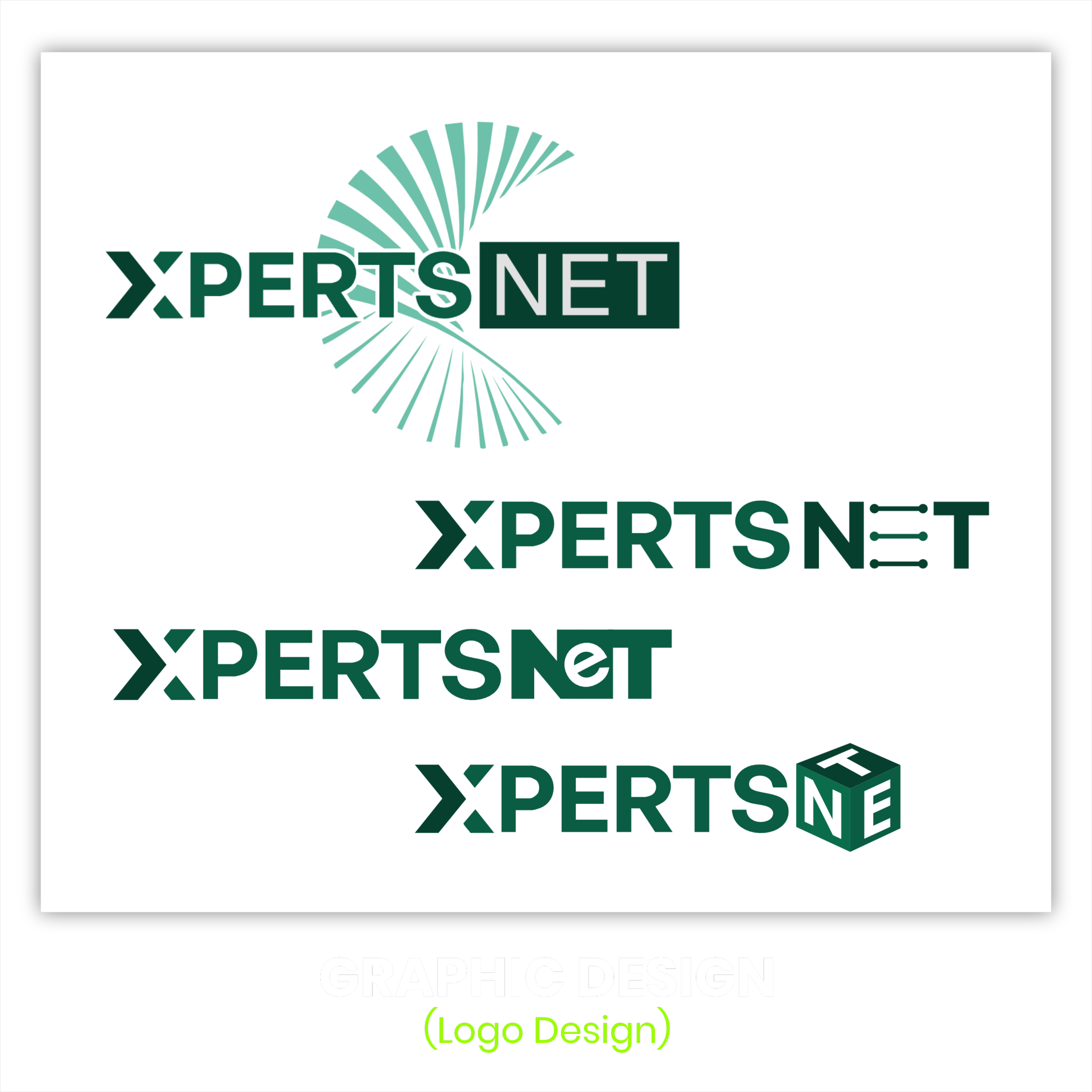 Daedalus Projects graphic design portfolio - sketch and logo design options for branding Malaysia client results