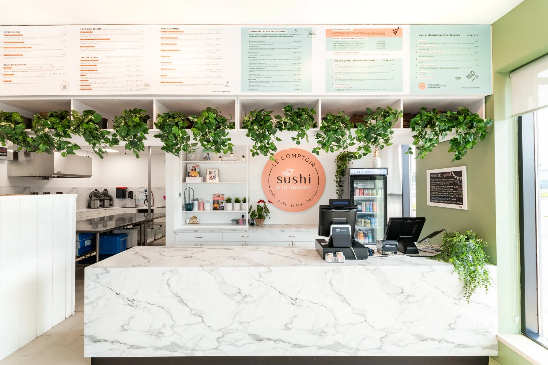 Comptoir sushi à la maison, Blainville