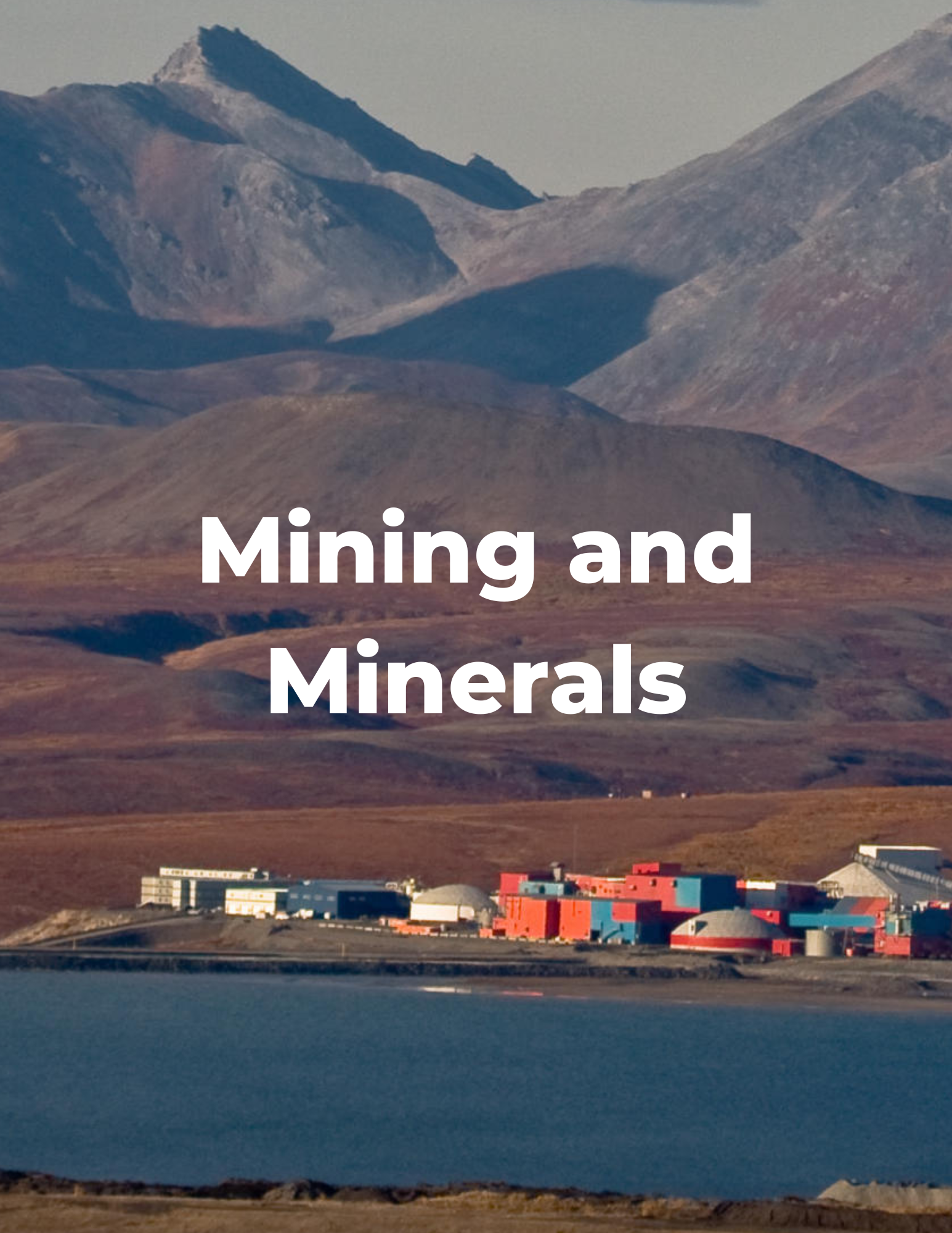 Mining and Minerals