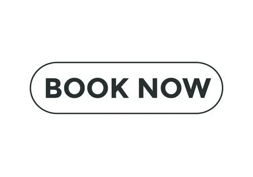 Button with rounded edges and the text 'BOOK NOW' in bold black letters.