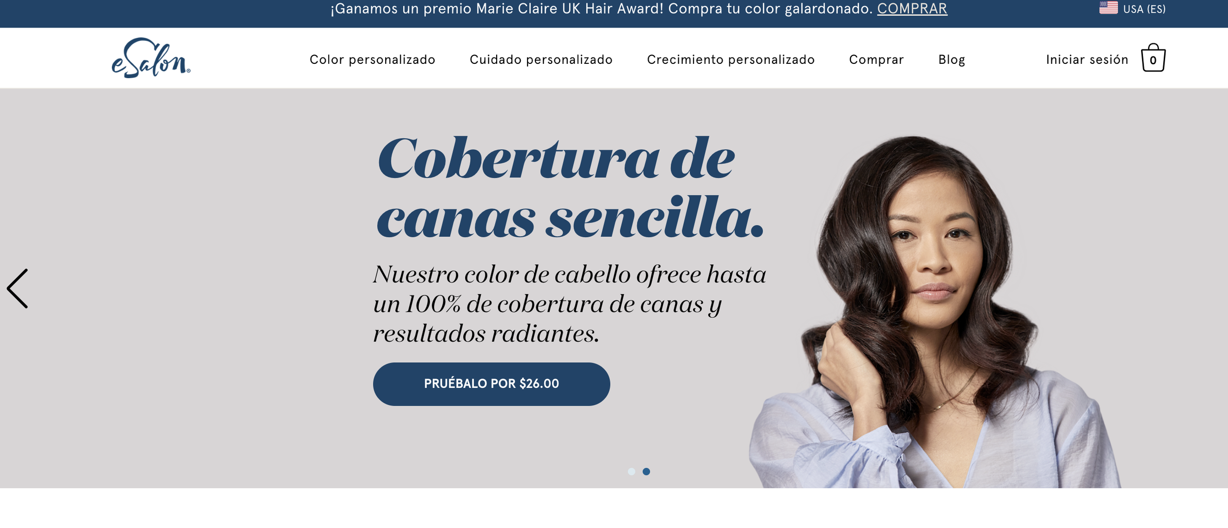 ESALON.COM - US HISPANIC MARKET