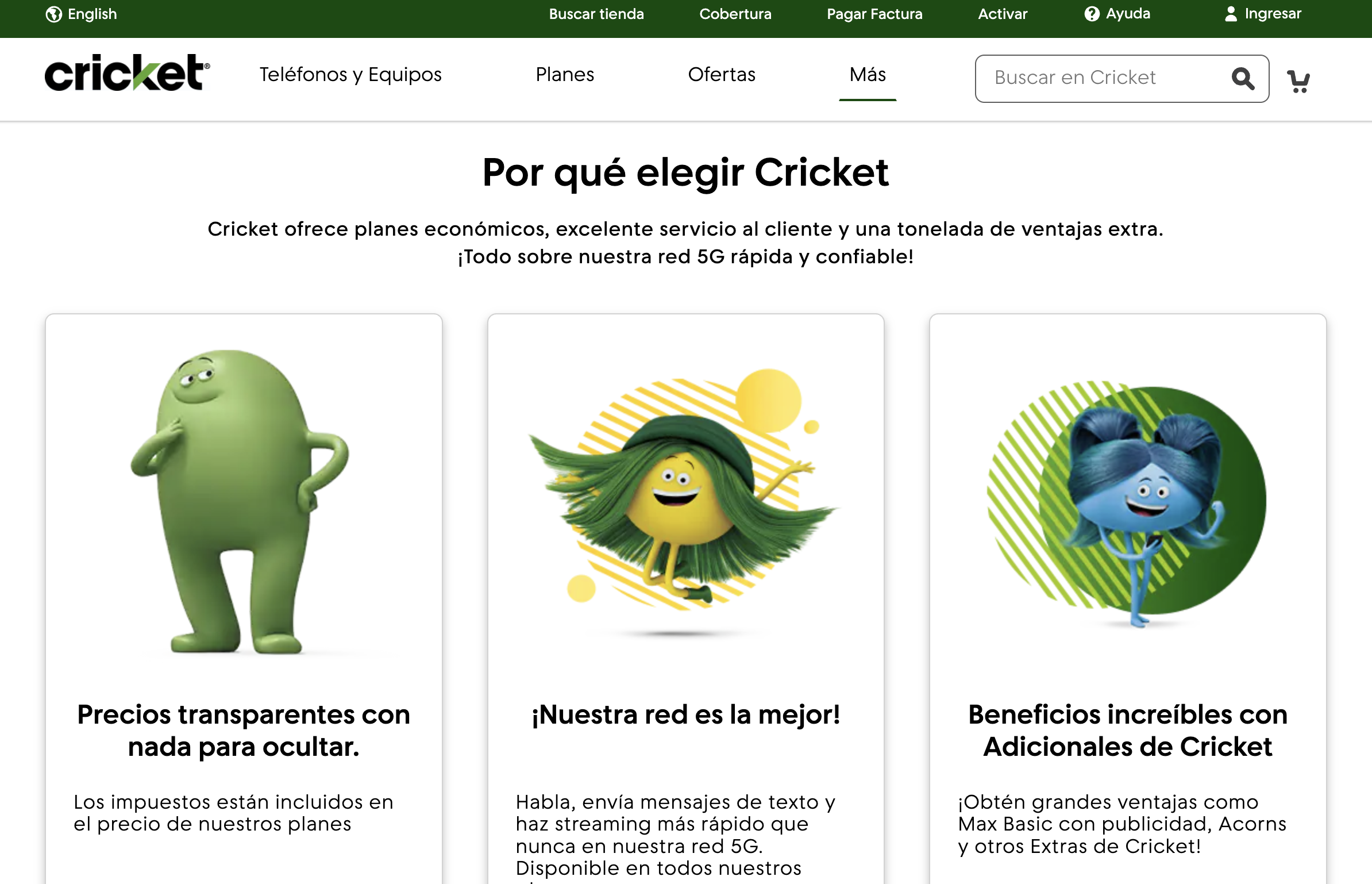 CRICKET - US HISPANIC MARKET