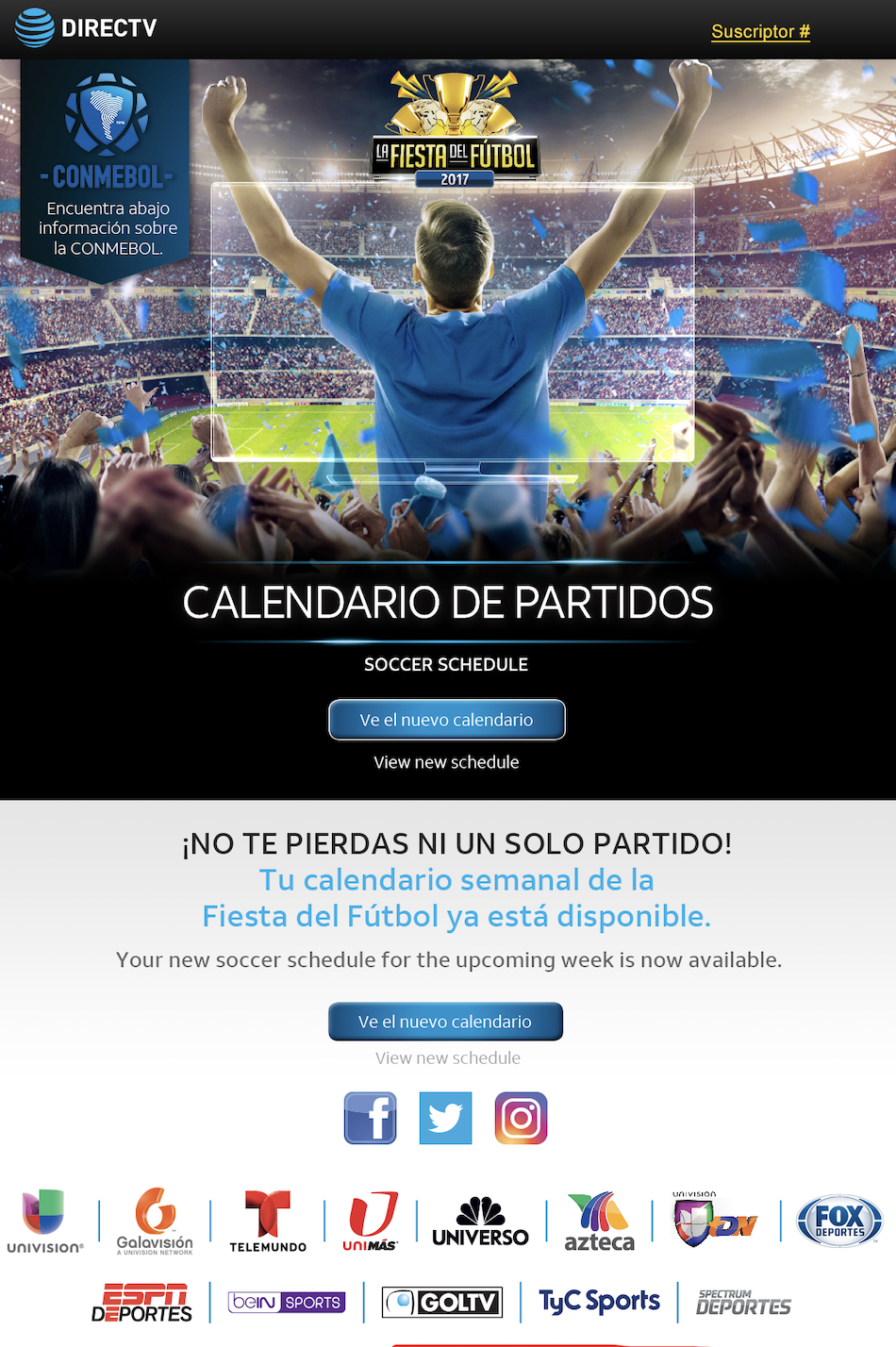 DIRECTV / AT&T - US HISPANIC MARKET