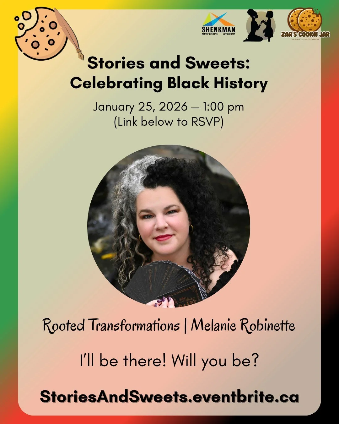 🌿 Vendor Spotlight 🌿

Meet Melanie Robinette, the heart behind Rooted Transformations &mdash; where holistic hair care meets soulful rituals. ✨

Blending hair, Reiki, and intuitive card readings, Melanie creates sacred spaces for renewal and self-c