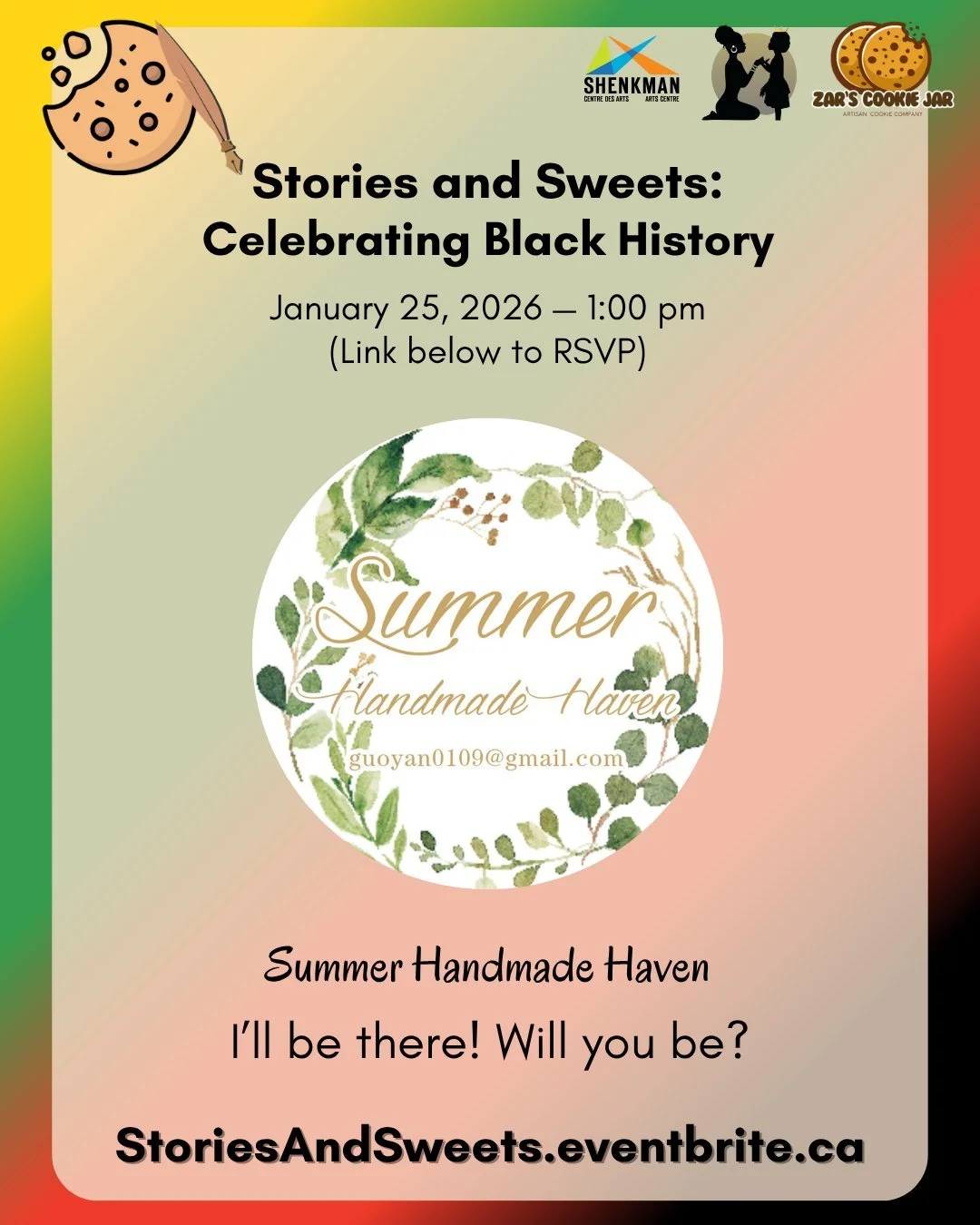 🎨 Vendor Spotlight 🎨

Meet Summer Handmade Haven &mdash; a creator who brings warmth, artistry, and heart to every handmade piece. ✨

Originally from abroad and now based in Ottawa, she discovered her passion for painting and crafting unique handma