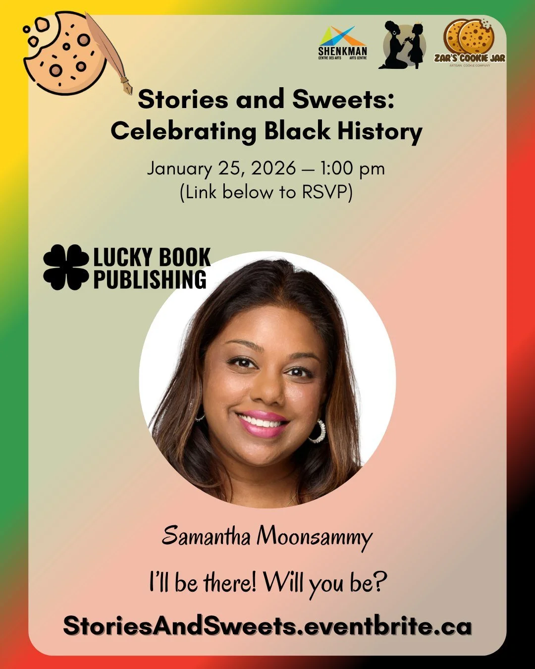 📚 Vendor Spotlight 📚

Meet Samantha Moonsammy, the powerhouse behind Lucky Book Publishing and a true community builder dedicated to helping authors shine. ✨

With over 20 years in communications, Samantha has mastered the art of lifting voices and