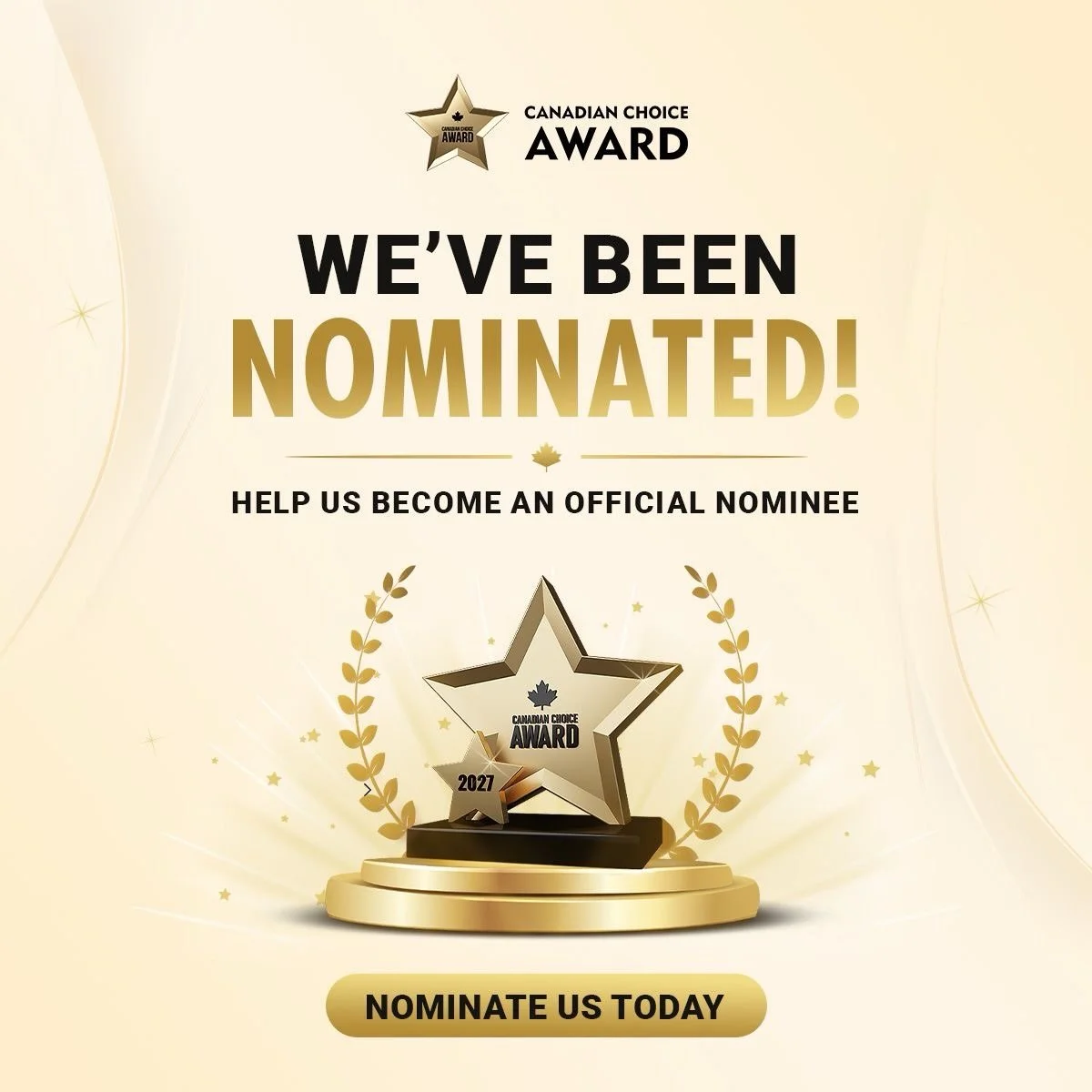 🏆 WE&rsquo;VE BEEN NOMINATED! 🇨🇦✨

Stories and Sweets has been nominated for a 2027 Canadian Choice Award, and now we need YOU to help us make it official! 🥹🤎

Everything we&rsquo;ve built has been rooted in one thing: impact.

From uplifting Ca