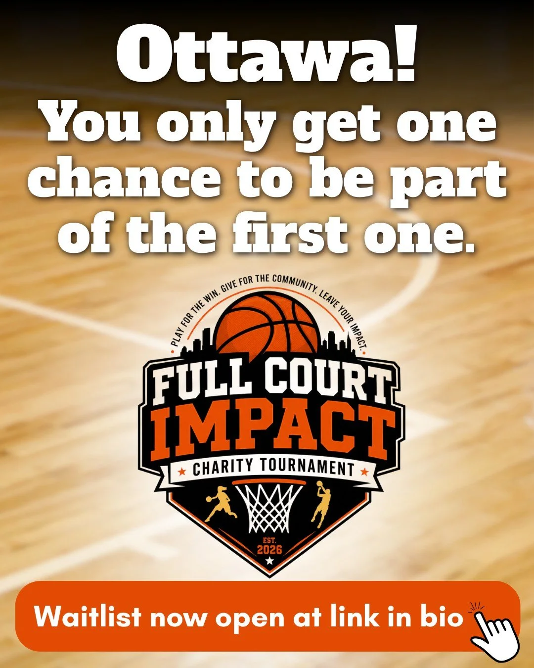 Every tournament has a beginning.

A first tip-off.
A first bucket.
A first win.
A first champion.

And a group of teams who get to say:

&ldquo;𝙒𝙚 𝙬𝙚𝙧𝙚 𝙩𝙝𝙚𝙧𝙚 𝙛𝙤𝙧 𝙩𝙝𝙚 𝙛𝙞𝙧𝙨𝙩 𝙤𝙣𝙚.&rdquo;

In 2026, Full Court Impact begins.

And