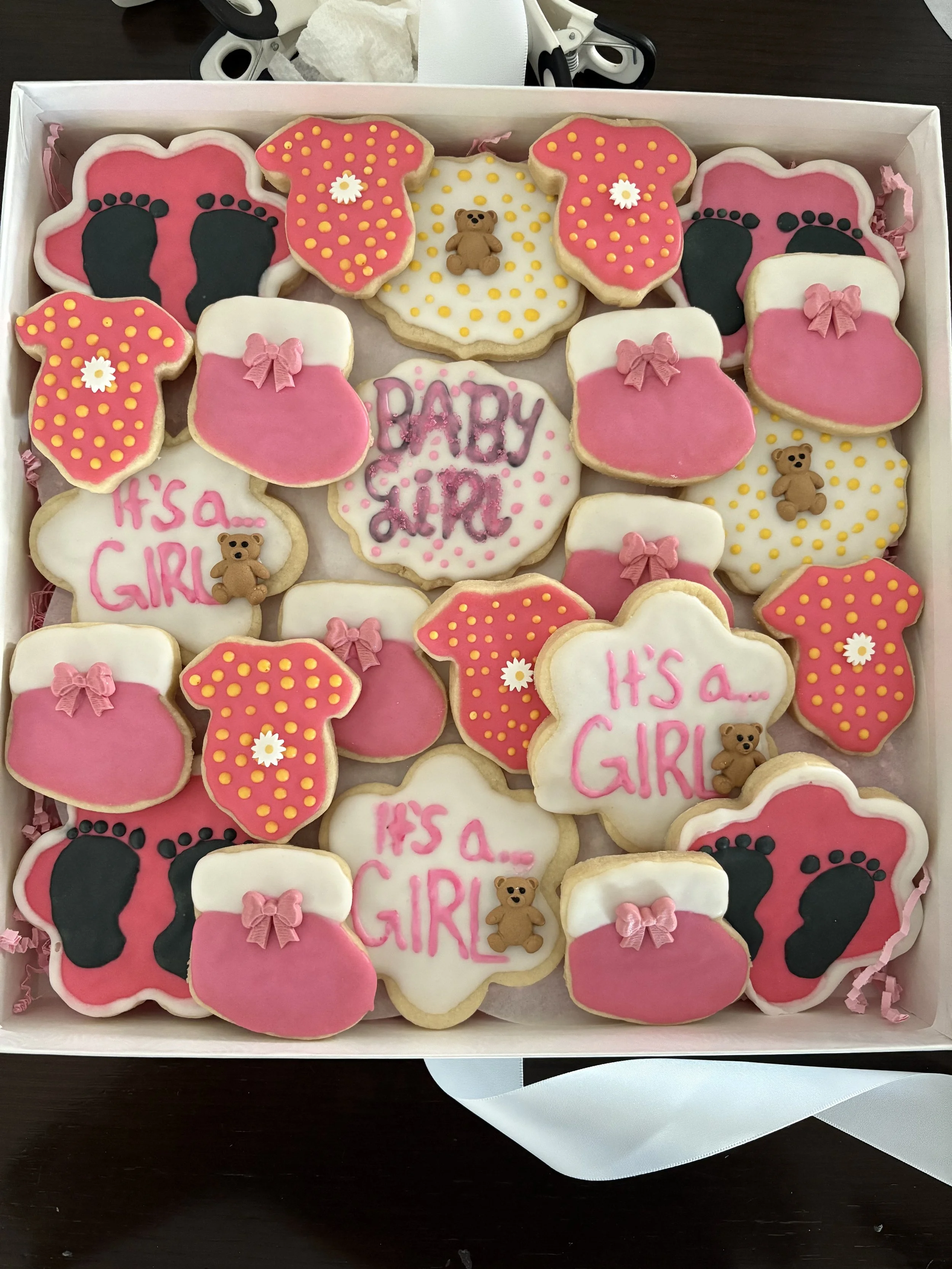 Baby Shower Sugar Cookies