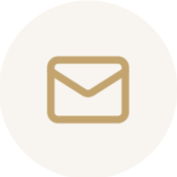 Gold envelope icon on a light background