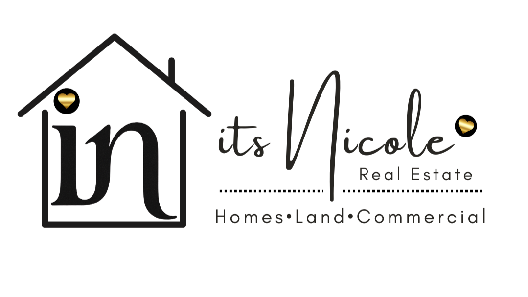 Its Nicole Real Estate Black Logo Version.