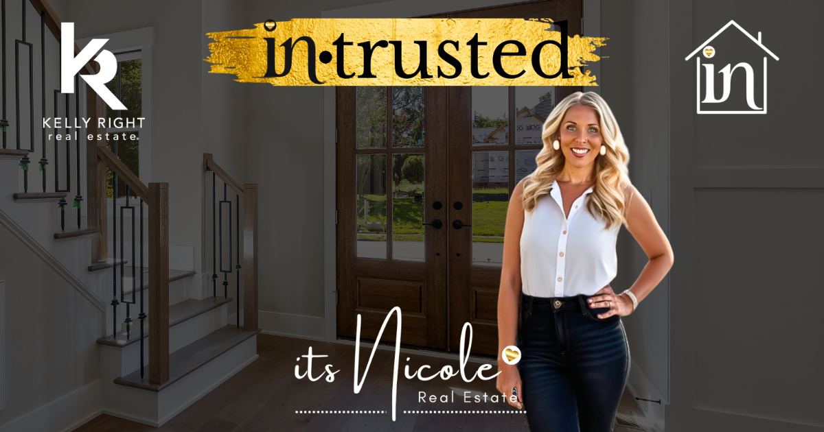Nicole Kelley, Kelly Right Real Estate agent, featuring trusted Alabama home vendors banner.