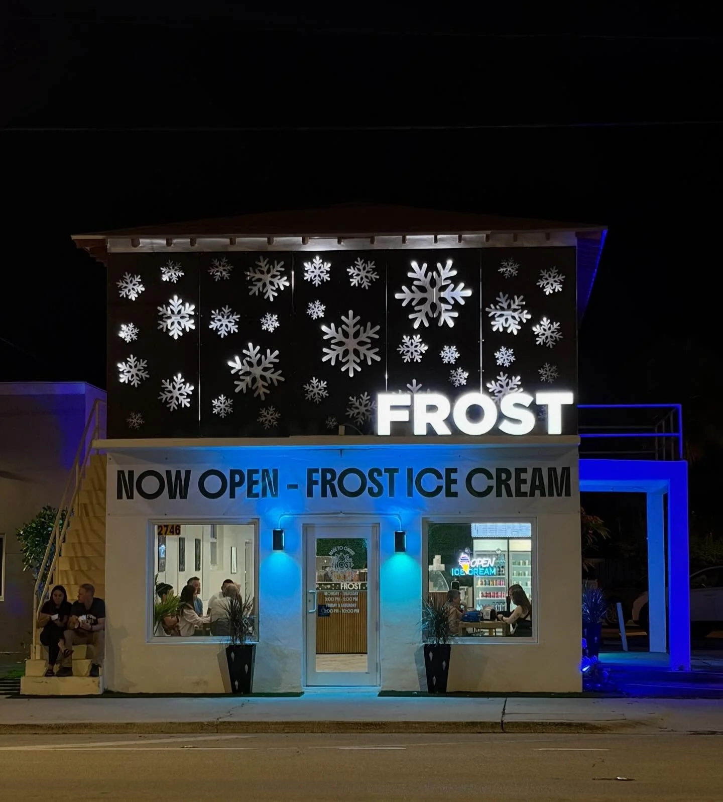 Our vision for Frost has come to life!! 🤩

After months of planning, dedication, and endless commentary on how we need a sign &hellip; our building facade is complete. This was always our plan-  from the middle of last year to now we&rsquo;re so hap