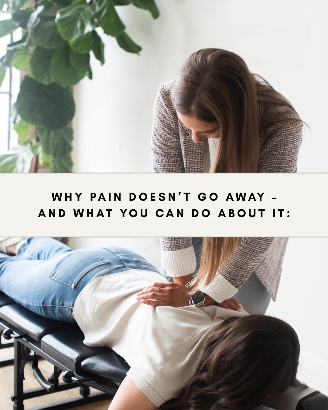 Chronic pain doesn&rsquo;t have to control your life. 🌿 Instead of just masking symptoms, chiropractic care works with your body to address the root causes &mdash; so you can move better, feel stronger, and find lasting relief.⁠
⁠
Ready for a new ap