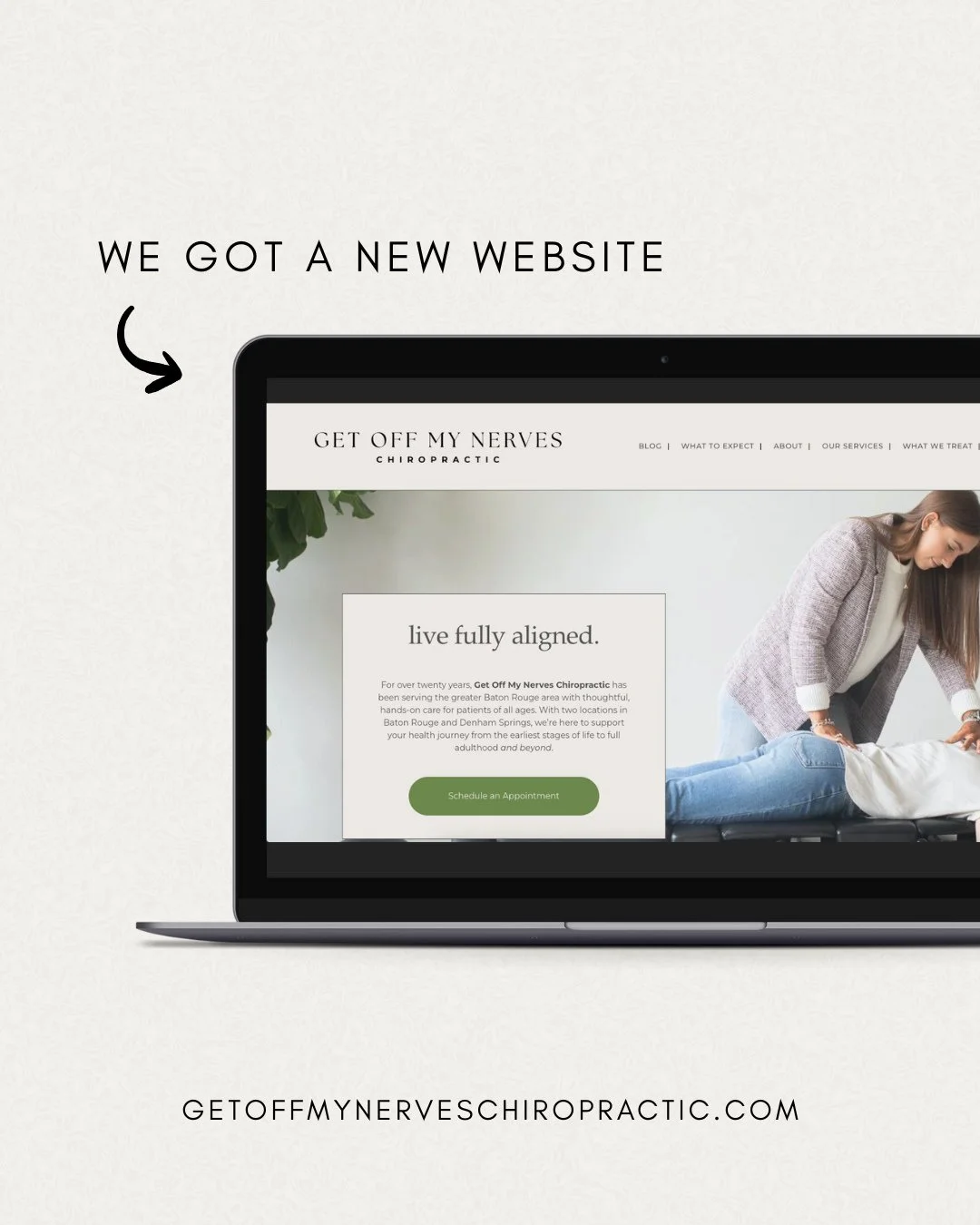 Big news!!!!!🎊 Our brand new website is live!!!!⁠
⁠
We&rsquo;ve created a space where you can learn more about chiropractic care, meet our team, and explore resources to help you feel your best. Whether you&rsquo;re curious about what we treat, need