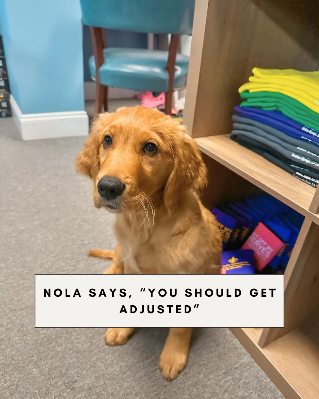 Doctor's orders 😉 Call today to schedule your appointment! ⁠
⁠
#BatonRougeChiropractic #DenhamSpringsChiropractic #WholeBodyWellness