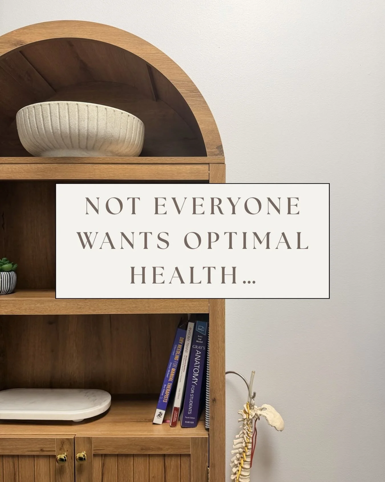Not everyone is chasing optimal health&hellip; Some people just want the pain to stop.
 They want the headache gone, the back pain quieted, the stiffness to disappear.

But here&rsquo;s the truth: symptoms are not the problem, they&rsquo;re the alarm