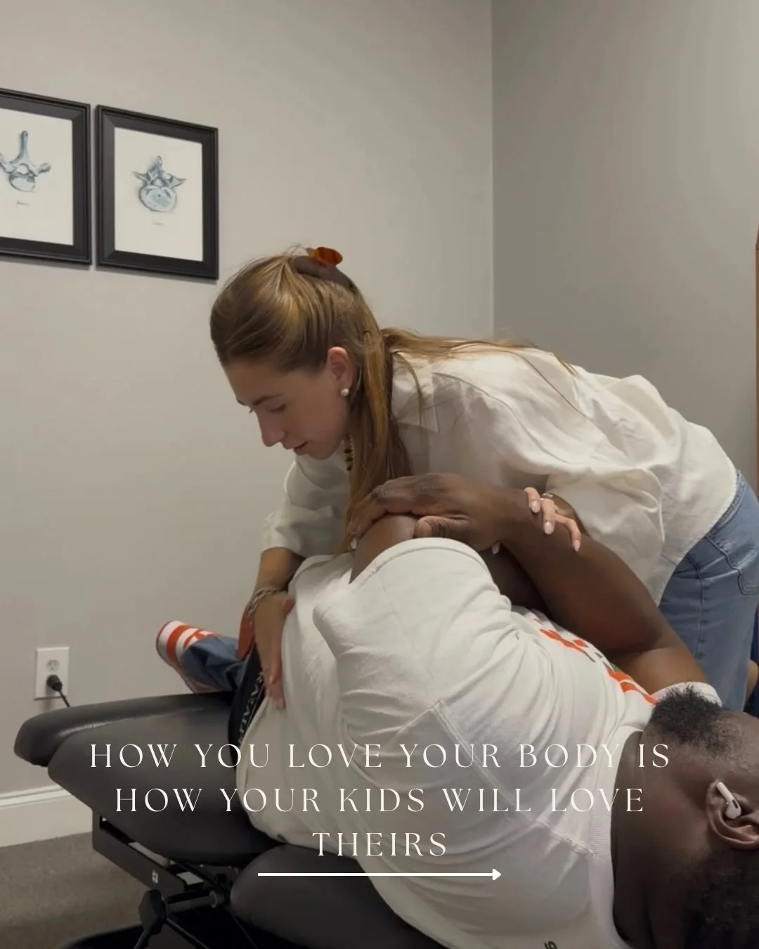 They are always watching.

How you handle stress,
How you respond to pain, 
How you prioritize {or don&rsquo;t prioritize} your health.

Generational health isn&rsquo;t about what you say - it&rsquo;s about what you do. 

At our practice, that&rsquo;