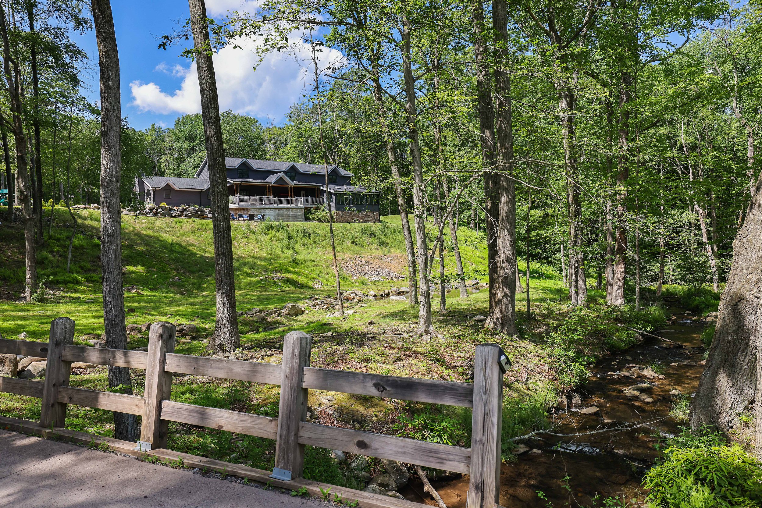 bridge over stream