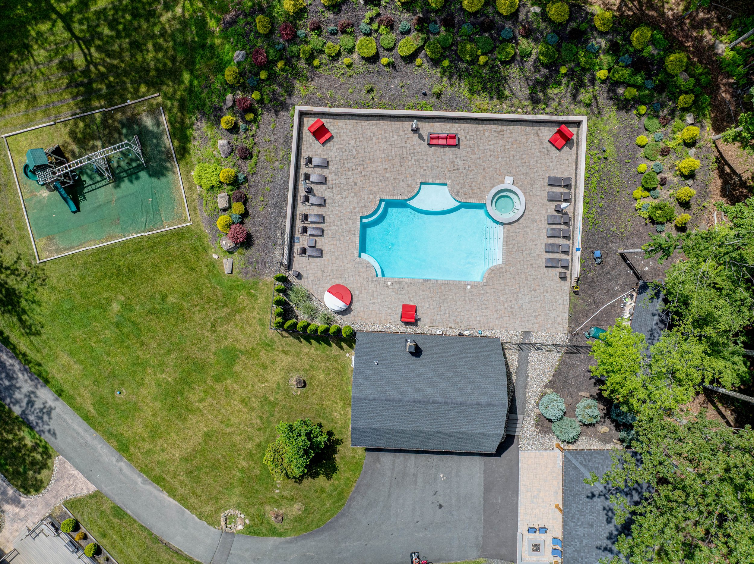 heated pool