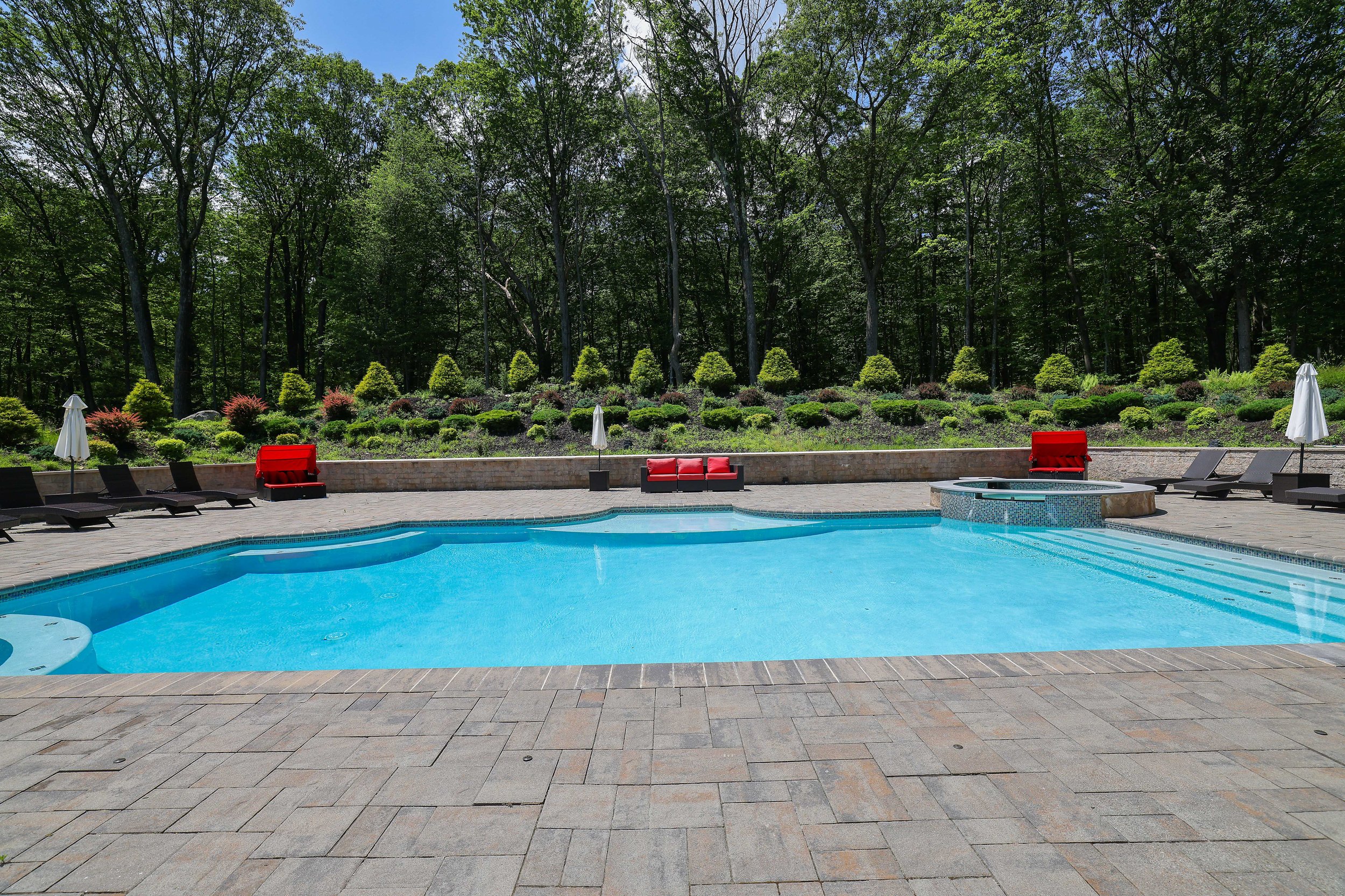 heated pool