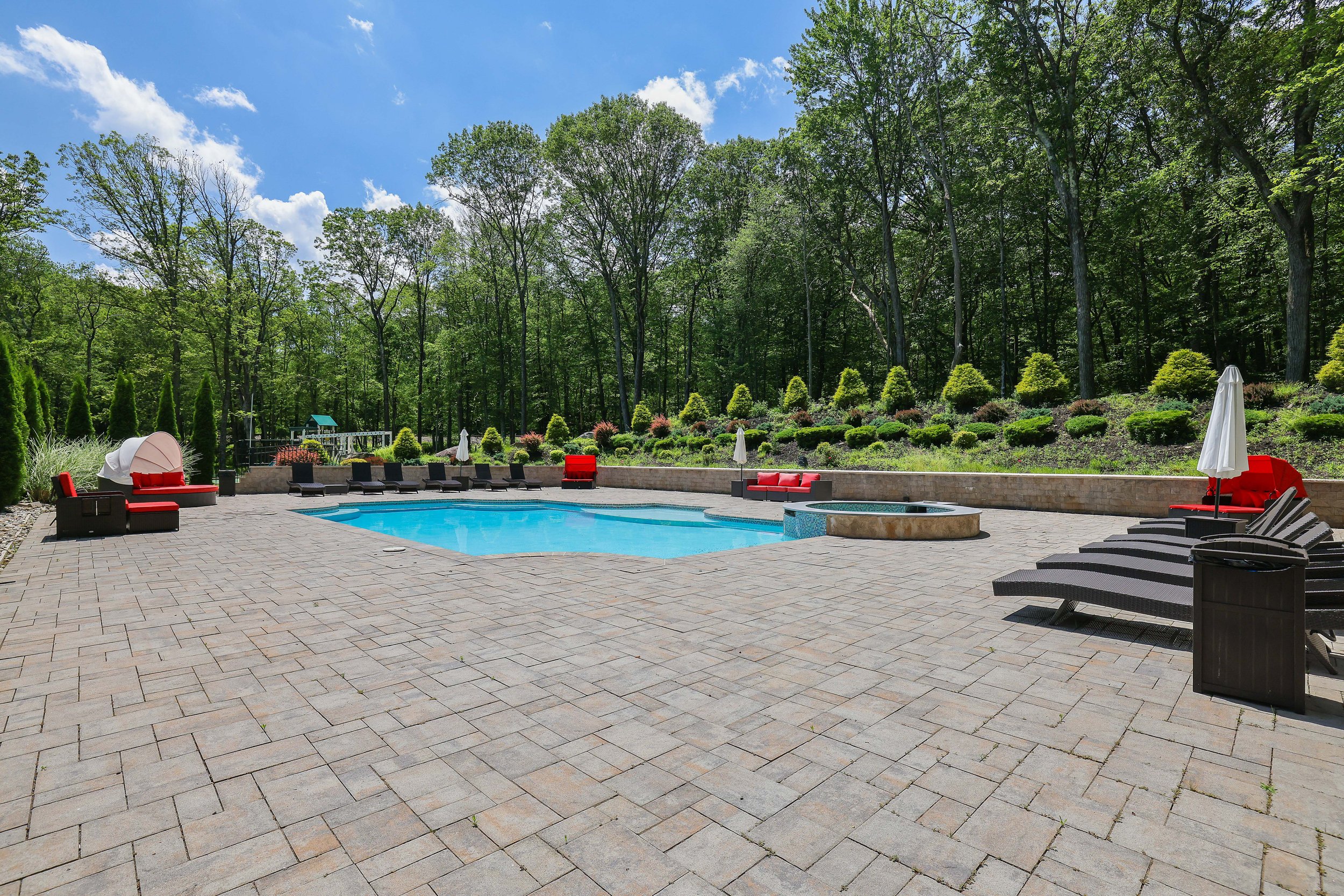 heated pool