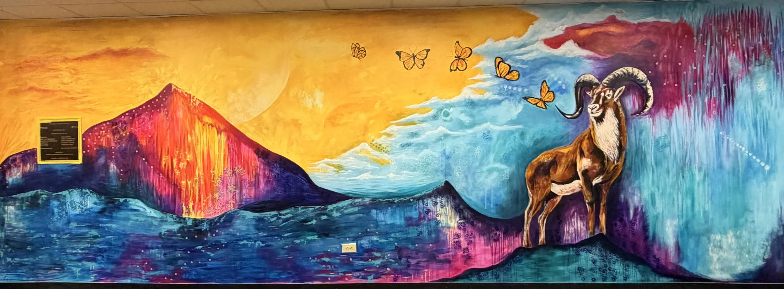 Big Horn Sheep Mural