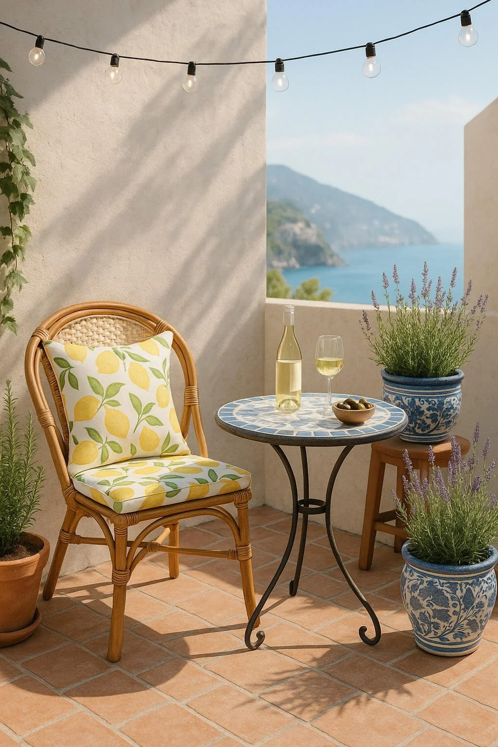 🌿 How to Create a Capri-Inspired Patio