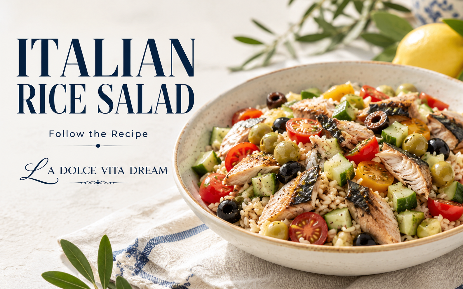 How to Make Italian Rice Salad: An Easy Mediterranean Summer Recipe
