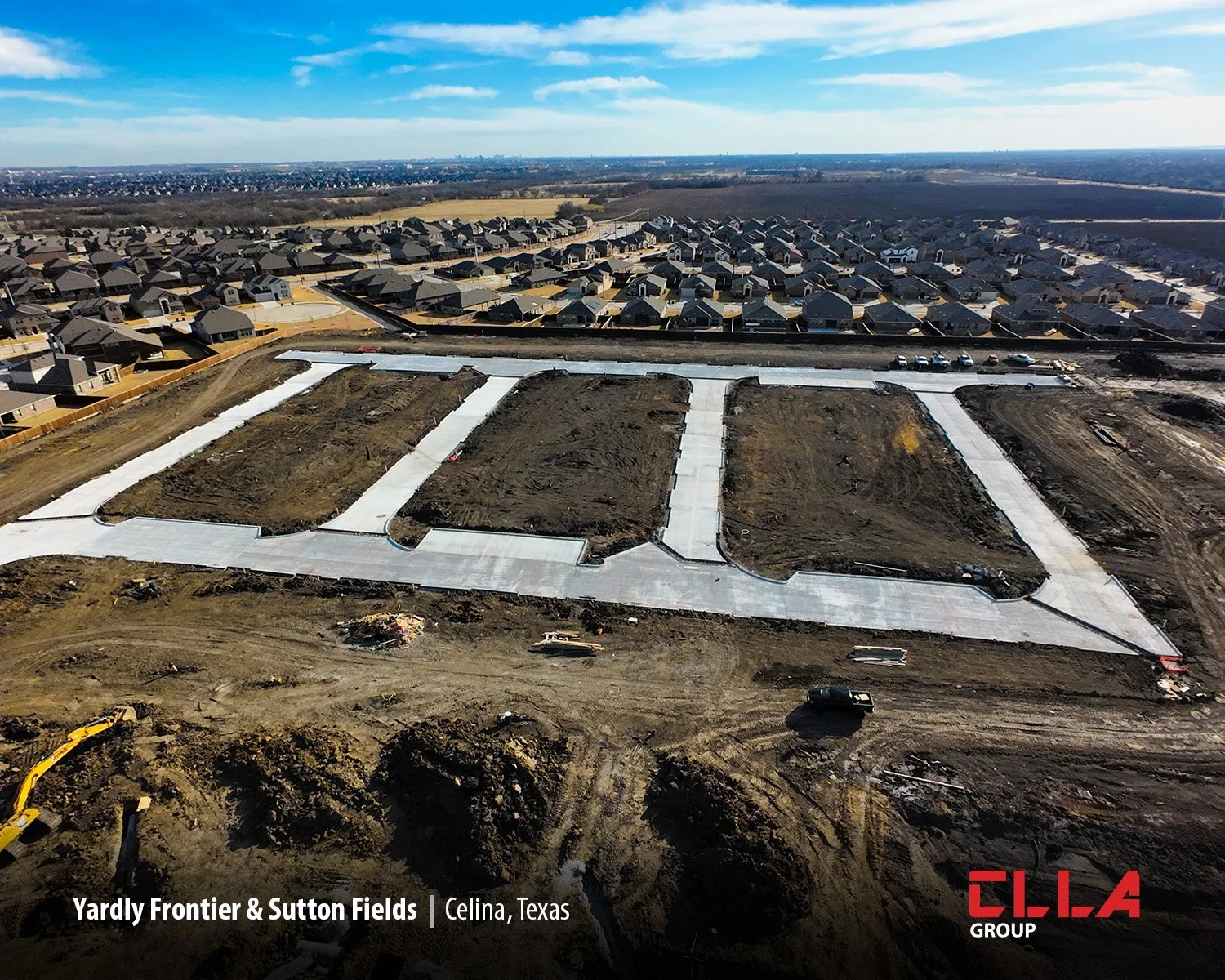 🚨𝗝𝗨𝗦𝗧 𝗔 𝗙𝗘𝗪 𝗠𝗢𝗥𝗘 𝗣𝗢𝗨𝗥𝗦 𝗧𝗢 𝗚𝗢 at 𝗬𝗮𝗿𝗱𝗹𝘆 𝗙𝗿𝗼𝗻𝘁𝗶𝗲𝗿 &amp; 𝗦𝘂𝘁𝘁𝗼𝗻 𝗙𝗶𝗲𝗹𝗱𝘀 in Celina, Texas. Proud of the crew and the steady progress getting us across the finish line. 💪

&middot;&middot;&middot;&middot;&mi