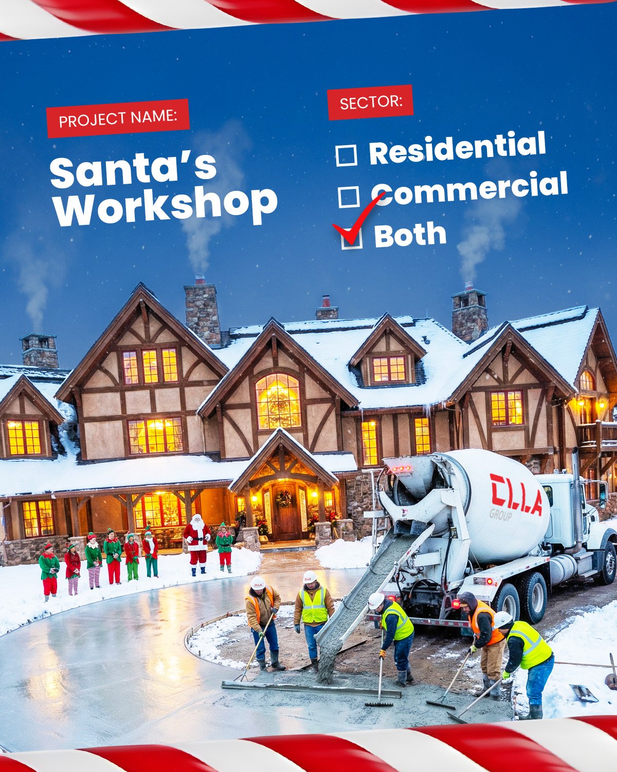 🎅 𝗦𝗮𝗻𝘁𝗮&rsquo;𝘀 𝘄𝗼𝗿𝗸𝘀𝗵𝗼𝗽 𝗶𝘀 𝗯𝗼𝘁𝗵 𝗮 𝗵𝗼𝗺𝗲 𝗮𝗻𝗱 𝗮 𝗵𝗲𝗮𝗱𝗾𝘂𝗮𝗿𝘁𝗲𝗿𝘀. Thankfully, CLLA handles 𝗯𝗼𝘁𝗵.

Merry Christmas from Team CLLA!