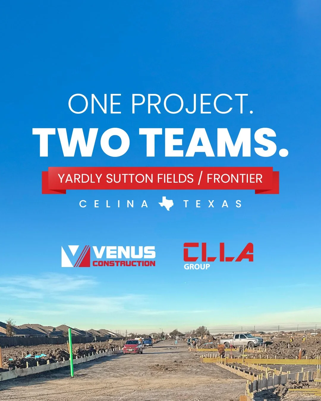 🤝 𝗧𝘄𝗼 𝘁𝗲𝗮𝗺𝘀. 𝗢𝗻𝗲 𝘁𝘂𝗿𝗻𝗸𝗲𝘆 𝘀𝗼𝗹𝘂𝘁𝗶𝗼𝗻.

𝗬𝗮𝗿𝗱𝗹𝘆 𝗦𝘂𝘁𝘁𝗼𝗻 𝗙𝗶𝗲𝗹𝗱𝘀 / 𝗙𝗿𝗼𝗻𝘁𝗶𝗲𝗿 𝗶𝗻 𝗖𝗲𝗹𝗶𝗻𝗮, 𝗧𝗲𝘅𝗮𝘀 is a true 𝘁𝘂𝗿𝗻𝗸𝗲𝘆 𝘂𝘁𝗶𝗹𝗶𝘁𝗶𝗲𝘀 𝗮𝗻𝗱 𝗽𝗮𝘃𝗶𝗻𝗴 𝗽𝗿𝗼𝗷𝗲𝗰𝘁 delivered through th