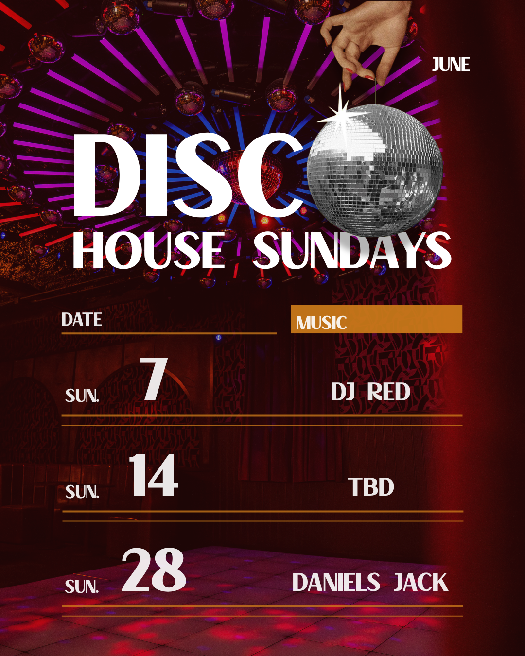 SUNDAY DISCO HOUSE