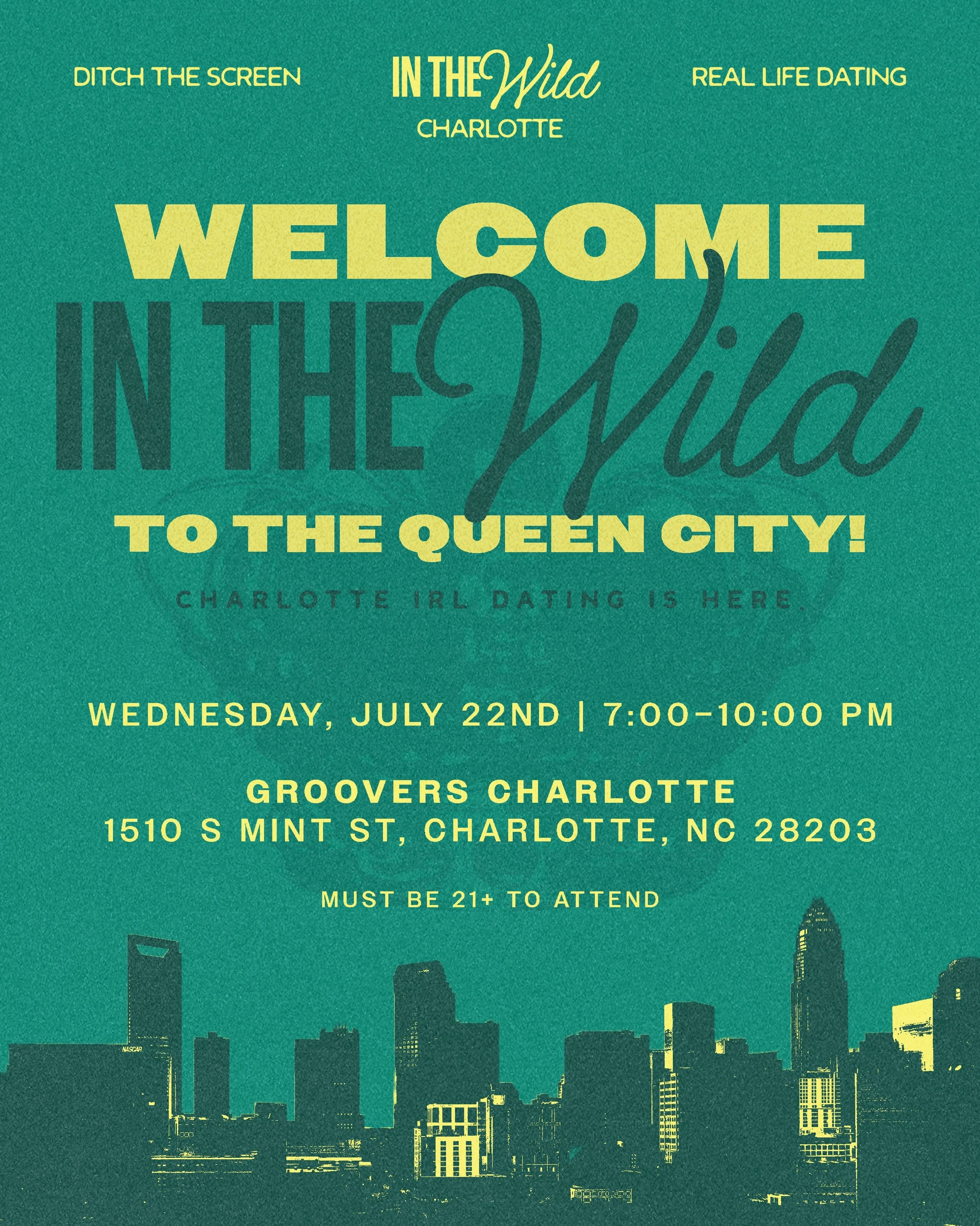 IN THE WILD DATING CHARLOTTE LAUNCH PARTY