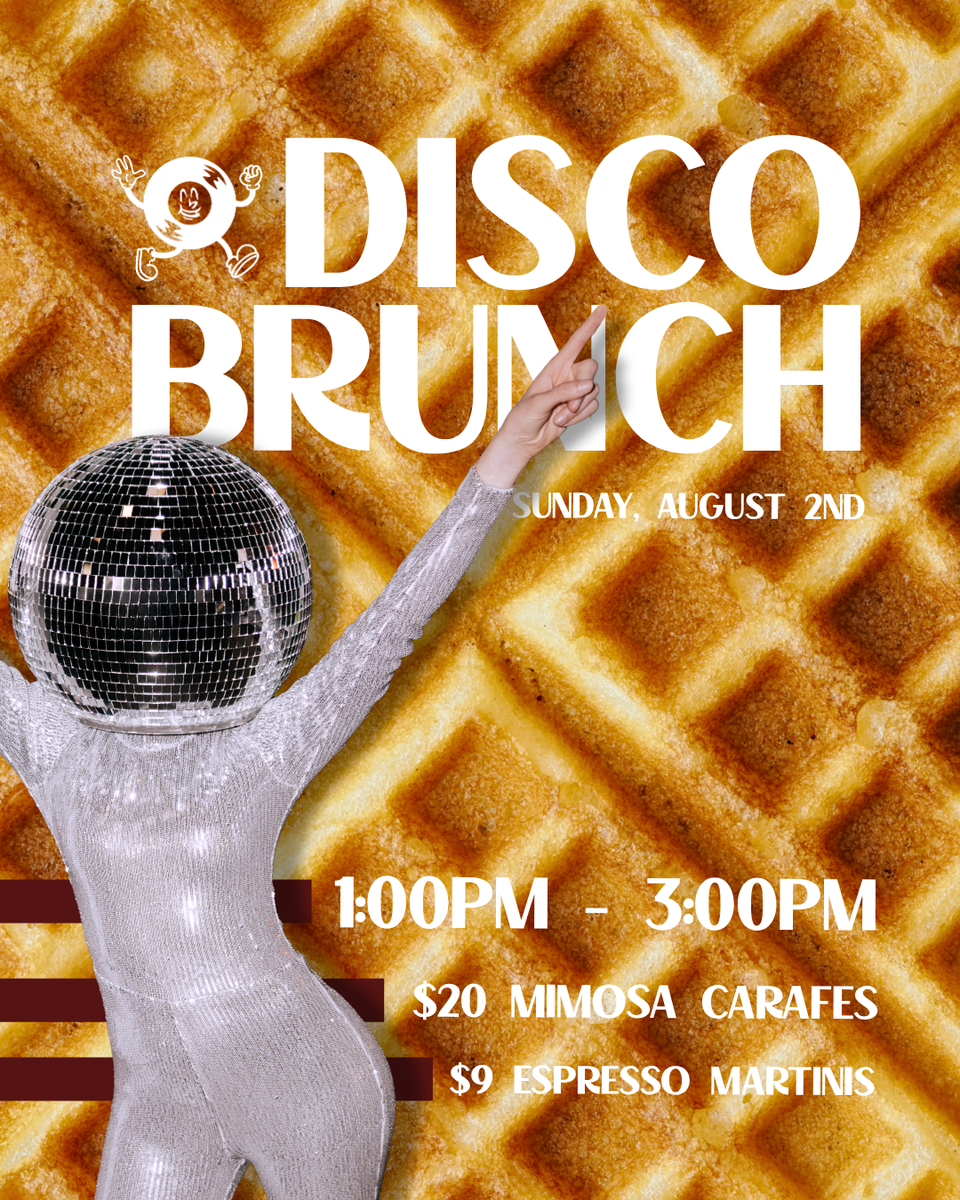 DISCO BRUNCH WITH DJ RED