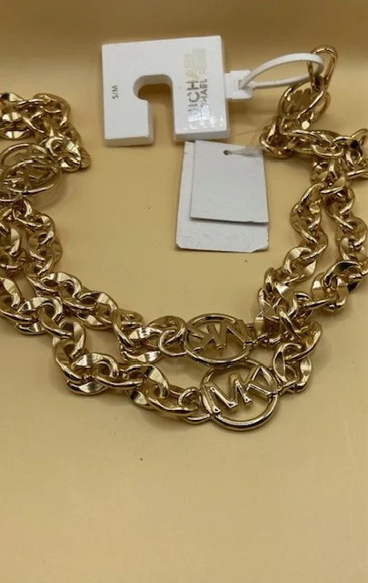 Michael Kor Gold-Tone Chain Belt