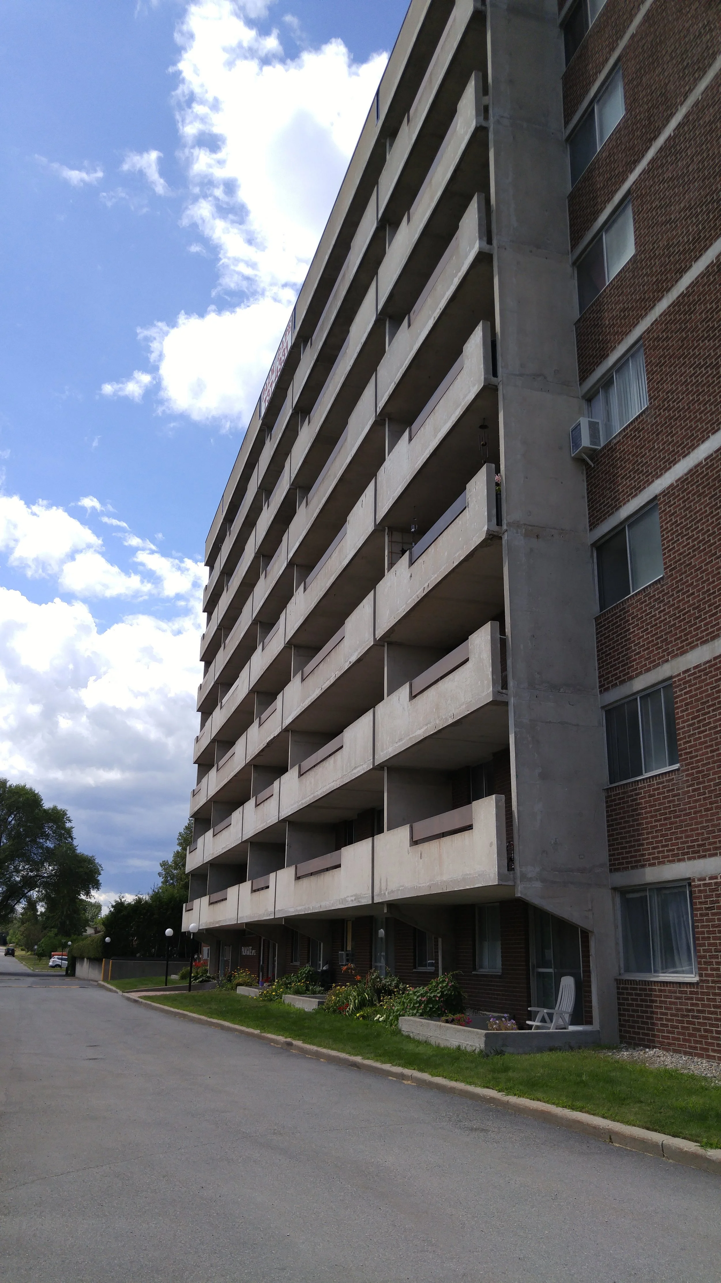 West View of Palm Gate Building