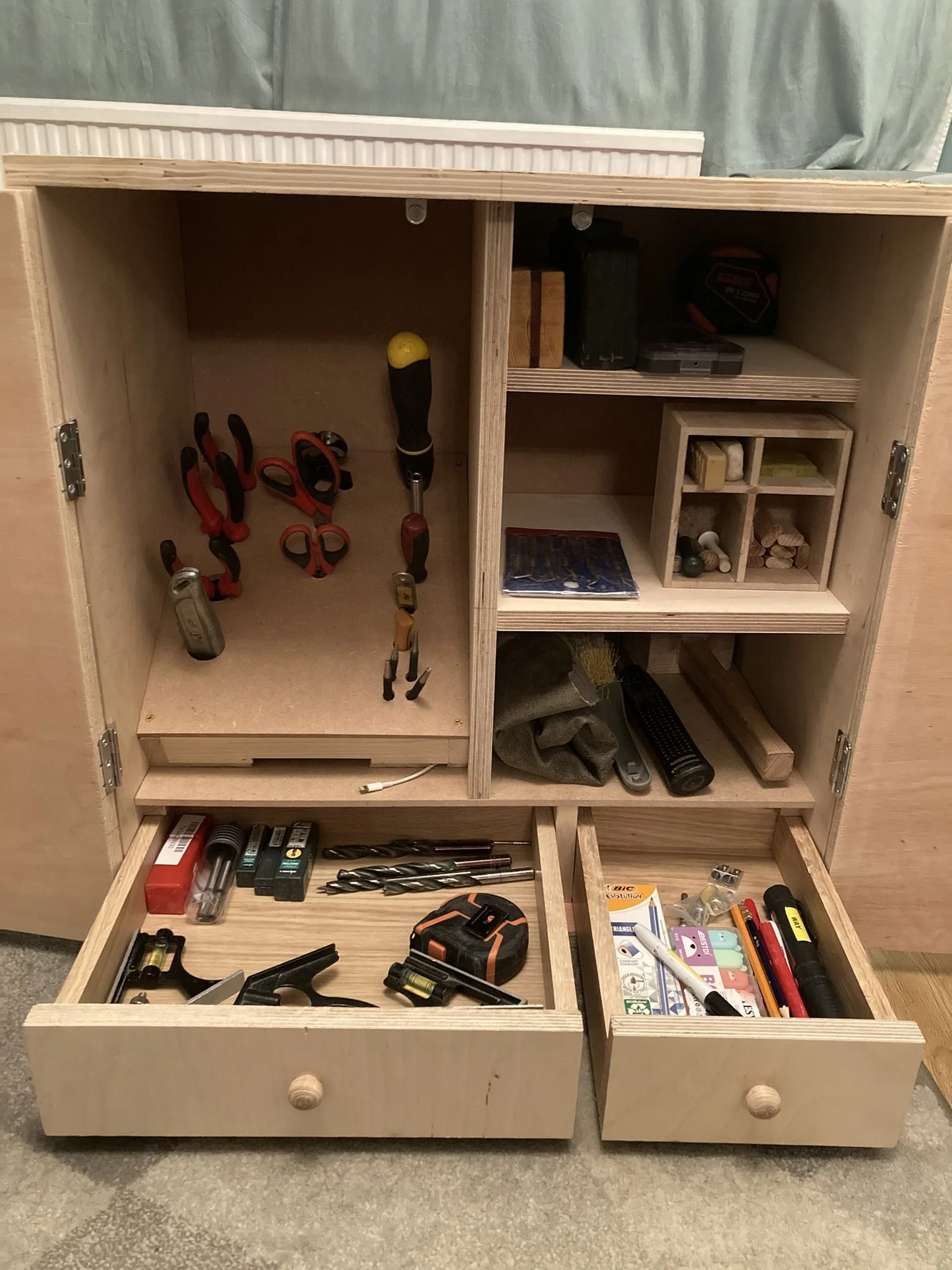 Custom Designed Tool Cupboard