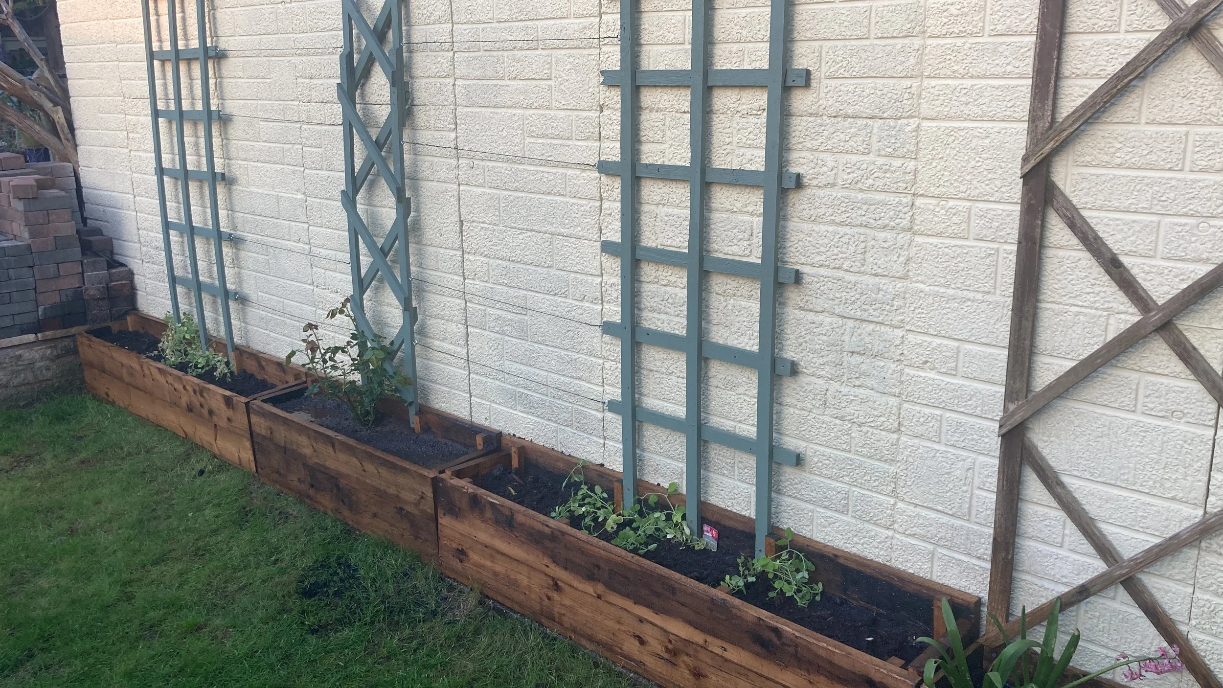 Bespoke Planters with Trellises